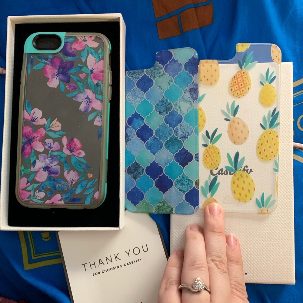 Casetify New Standard plates and bumper case